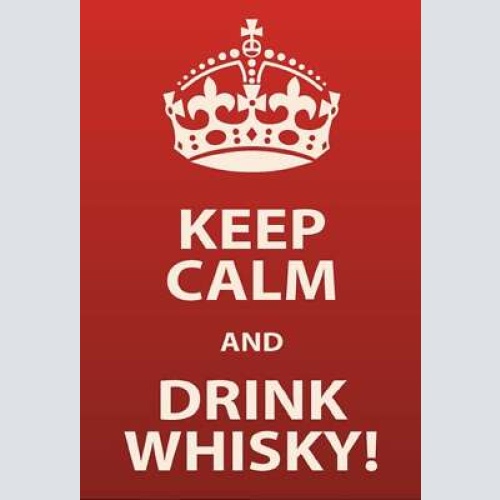 Schild keep calm and drink whisky bat pub  12x18/20x30/30x40 blech oder holz