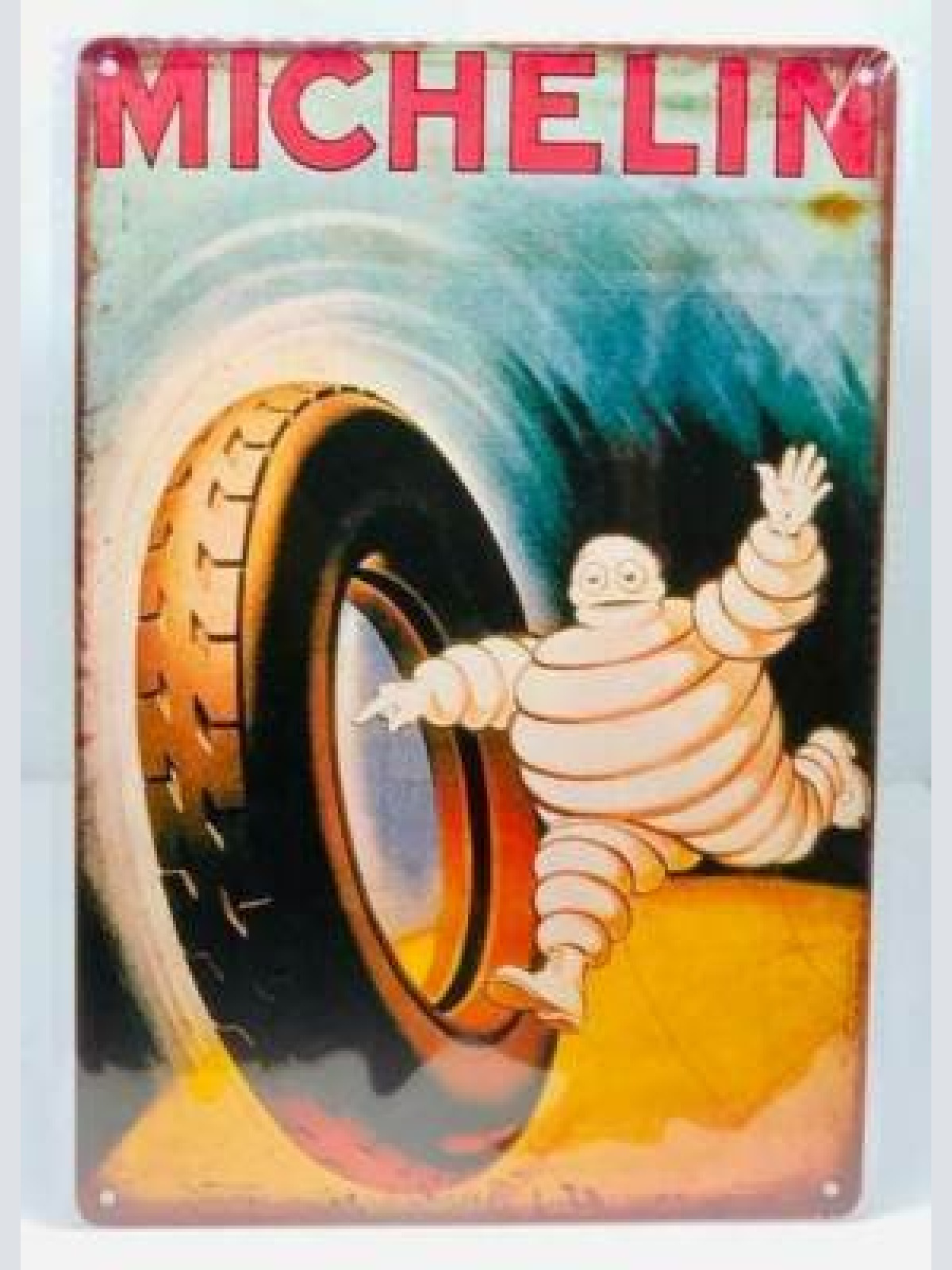 Nostalgie Nostalgie Retro Schild "MICHELIN Reifen" 30x20 12028
