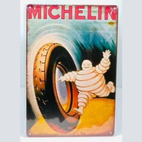 Nostalgie Nostalgie Retro Schild "MICHELIN Reifen" 30x20 12028