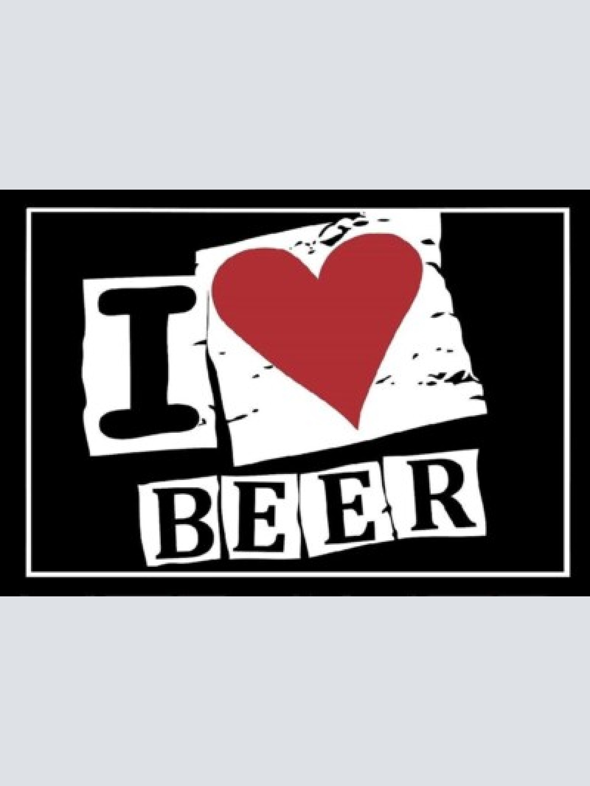 Schild  i love beer bier bar pub restaurant 12x18/20x30/30x40 blech oder holz