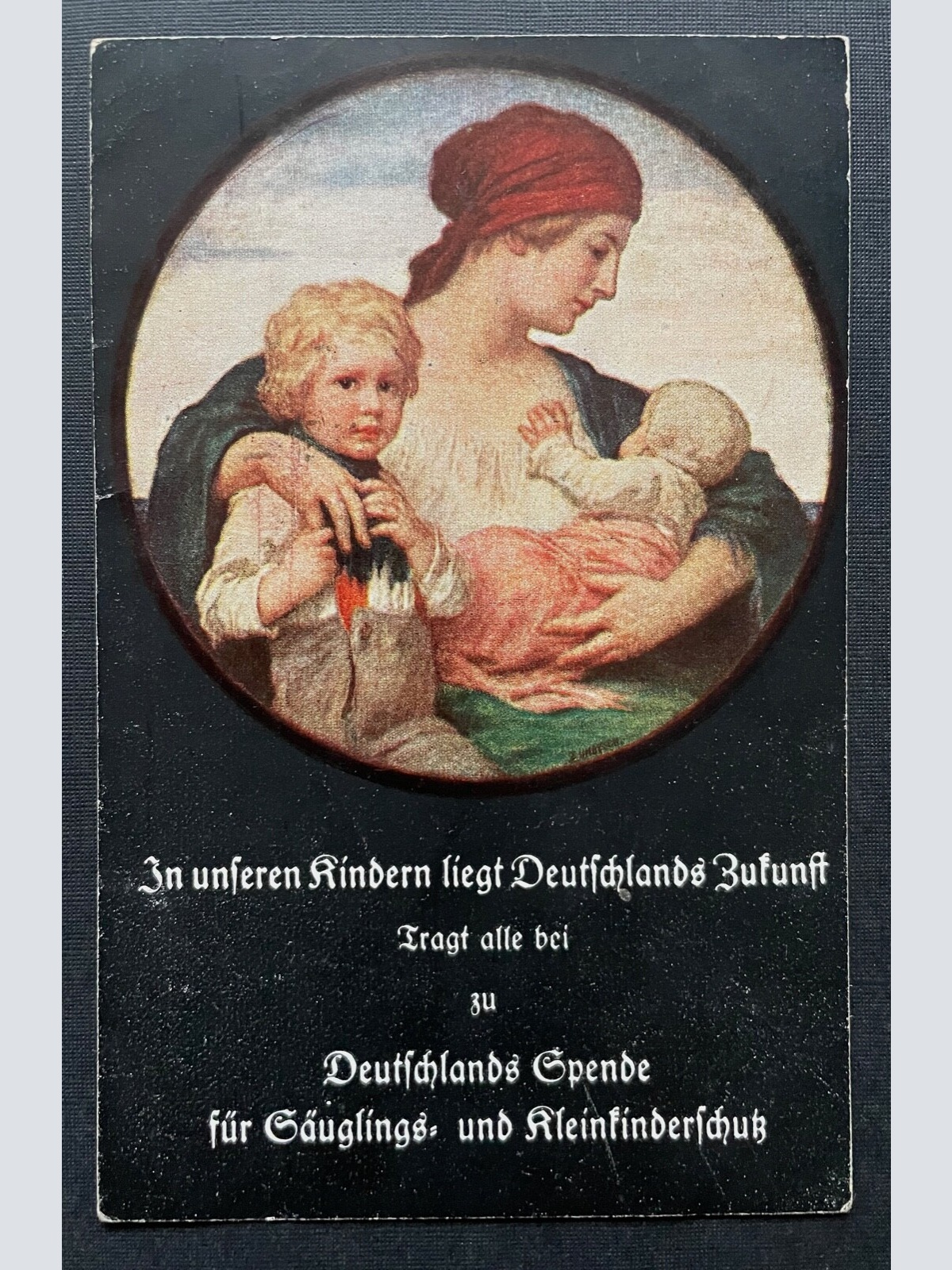 Unsere Kinder Zukunft Säugling Kinder Schutz Mutter Deutschland Krieg 400421 TH