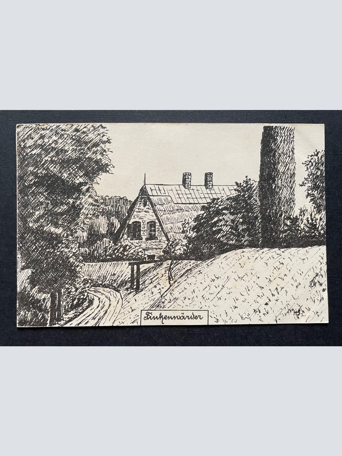 Finkenwärder Finkenwerder Haus Gebäude Elbinsel Hamburg Deutschland 400438 TH D