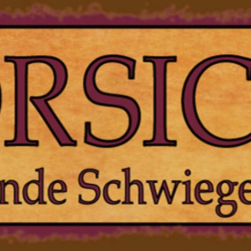 Schild Vorsicht Freilaufende Schwiegermutter Familie 27 x 10 Blech od. Holz