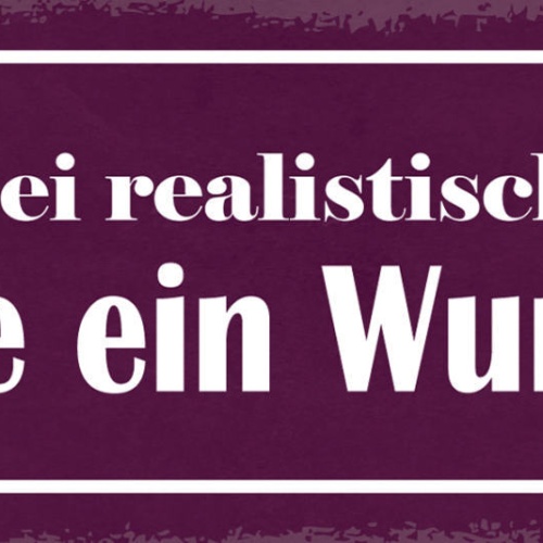 Schild Sei Realistisch Plane Ein Wunder Traum Ziel Plan 27x10 Blech od.Holz