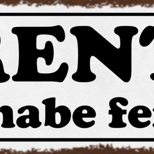 Schild #Rente Ich Habe Fertig Pension Pensionist Rentner 27x10 Blech od.Holz