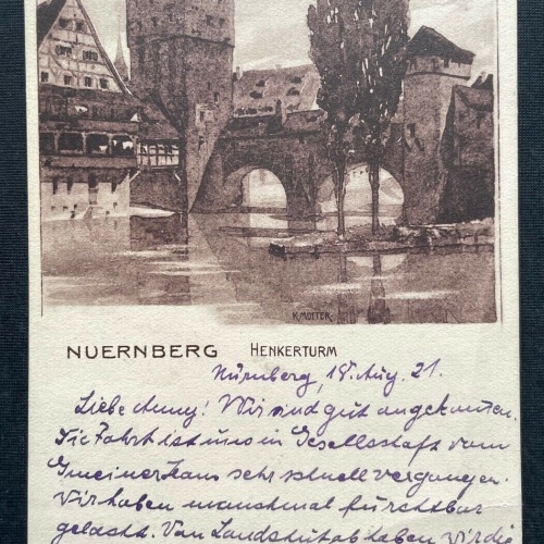 Nürnberg Henkerturm Stadt Fluss Pegnitz Trödelmarkt Bayern Deutschland 410724 C