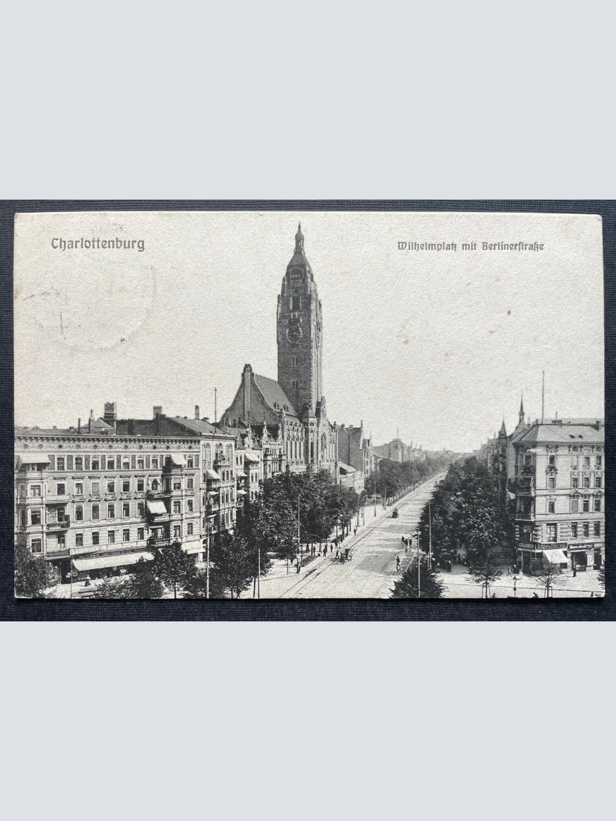 Charlottenburg Wilhelmplatz Berliner Strasse Stadt Kirche Deutschland 410721 C