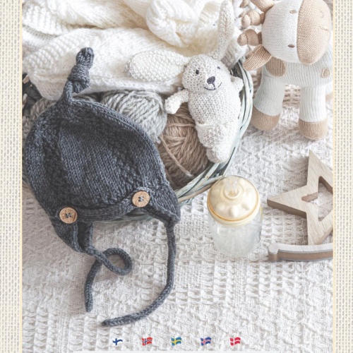 Schild Scandinavia Skandinavien Stricken Dekoration 12x18 20x30 30x40 Blech/Holz