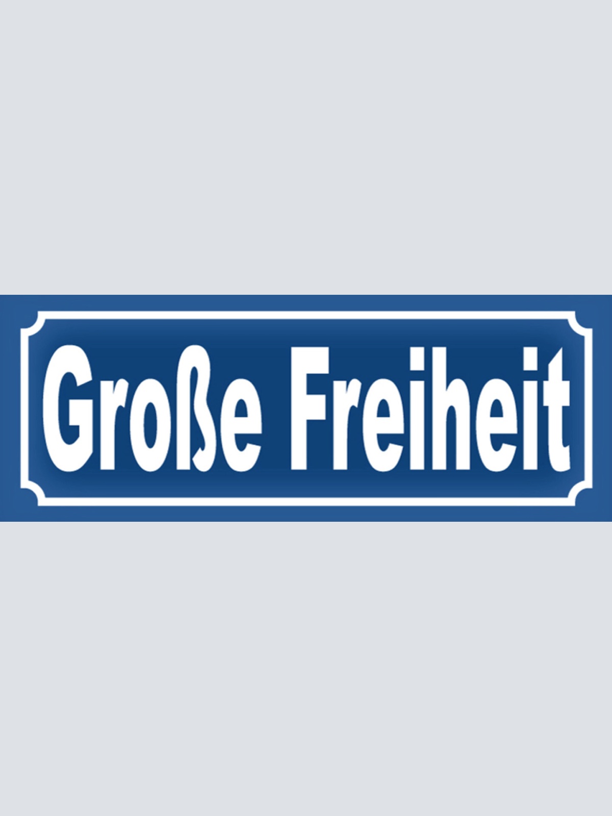 Schild Große Freiheit Hamburg Straße Stadt Ort Platz 27 x 10 Blech od. Holz