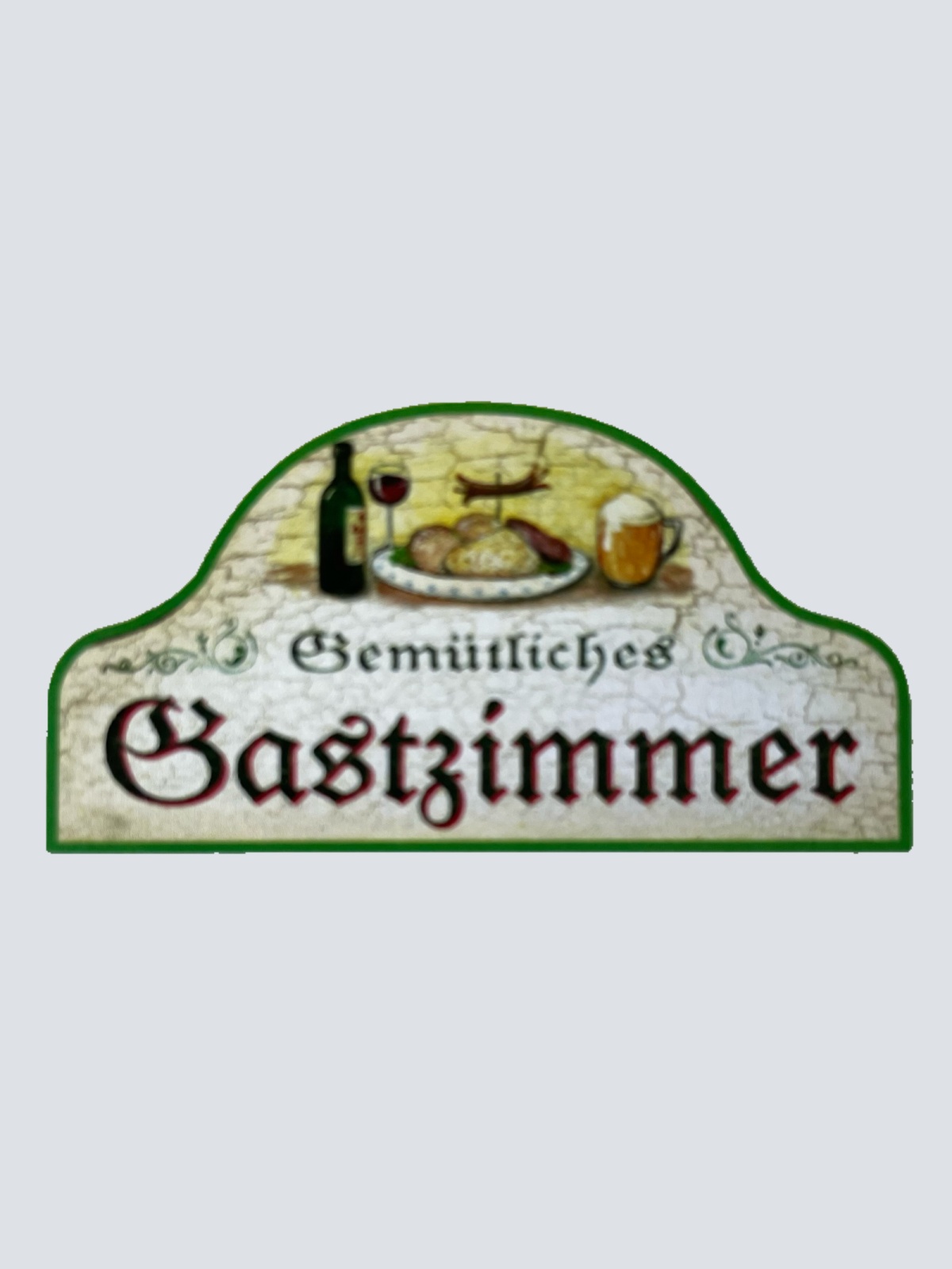 Nostalgie Holzschild Gemütliches Gastzimmer Gast Besucher Raum Haus Schild