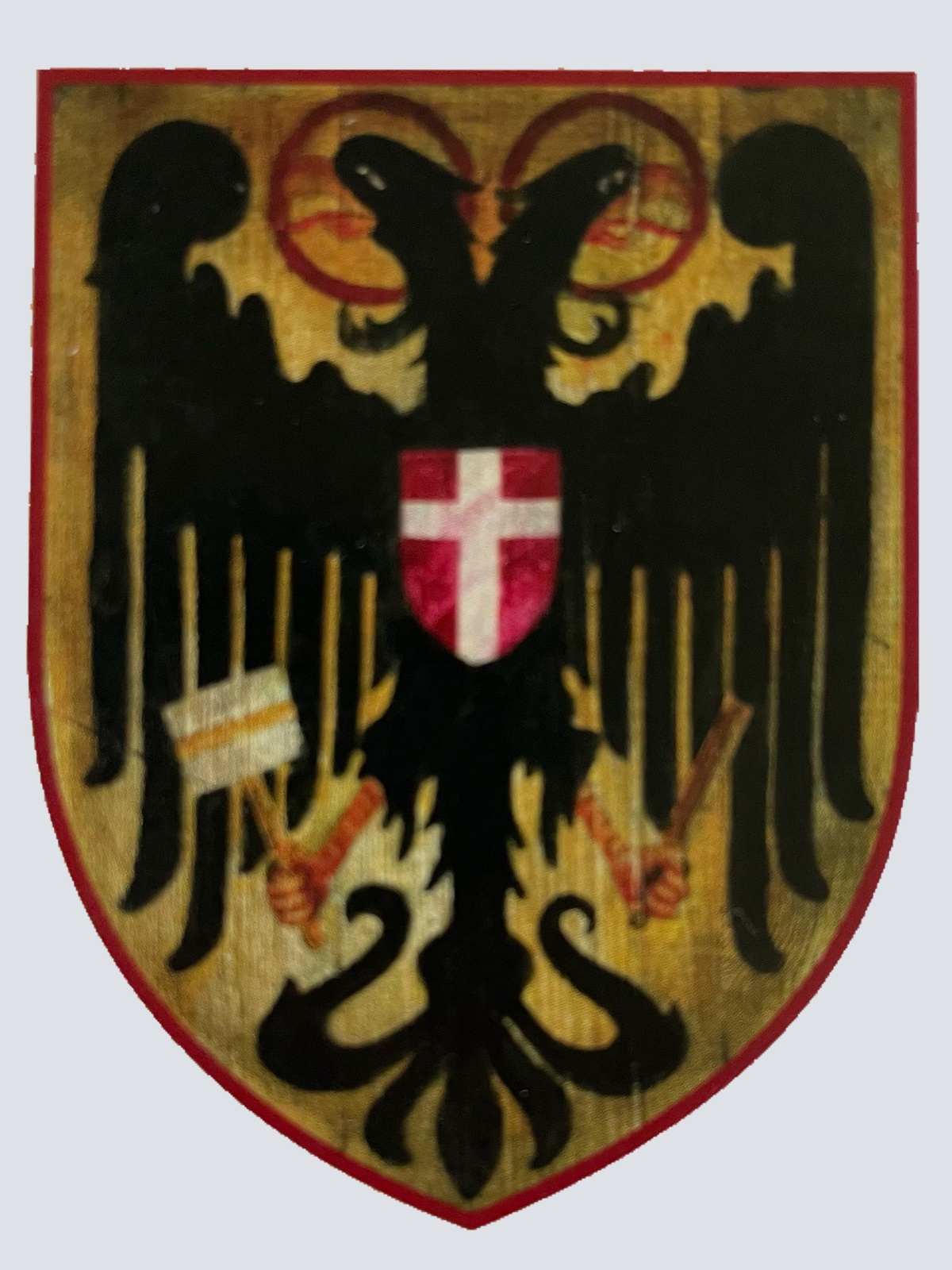 Nostalgie Holzschild Buchdrucker Wappen Beruf Österreich Schild