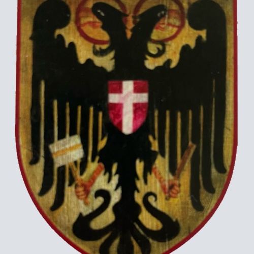 Nostalgie Holzschild Buchdrucker Wappen Beruf Österreich Schild