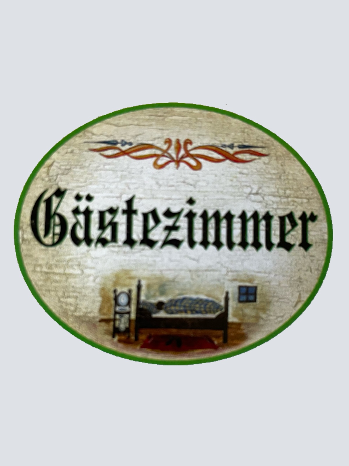 Nostalgie Holzschild Gästezimmer Gast Besucher Raum Haus Schild