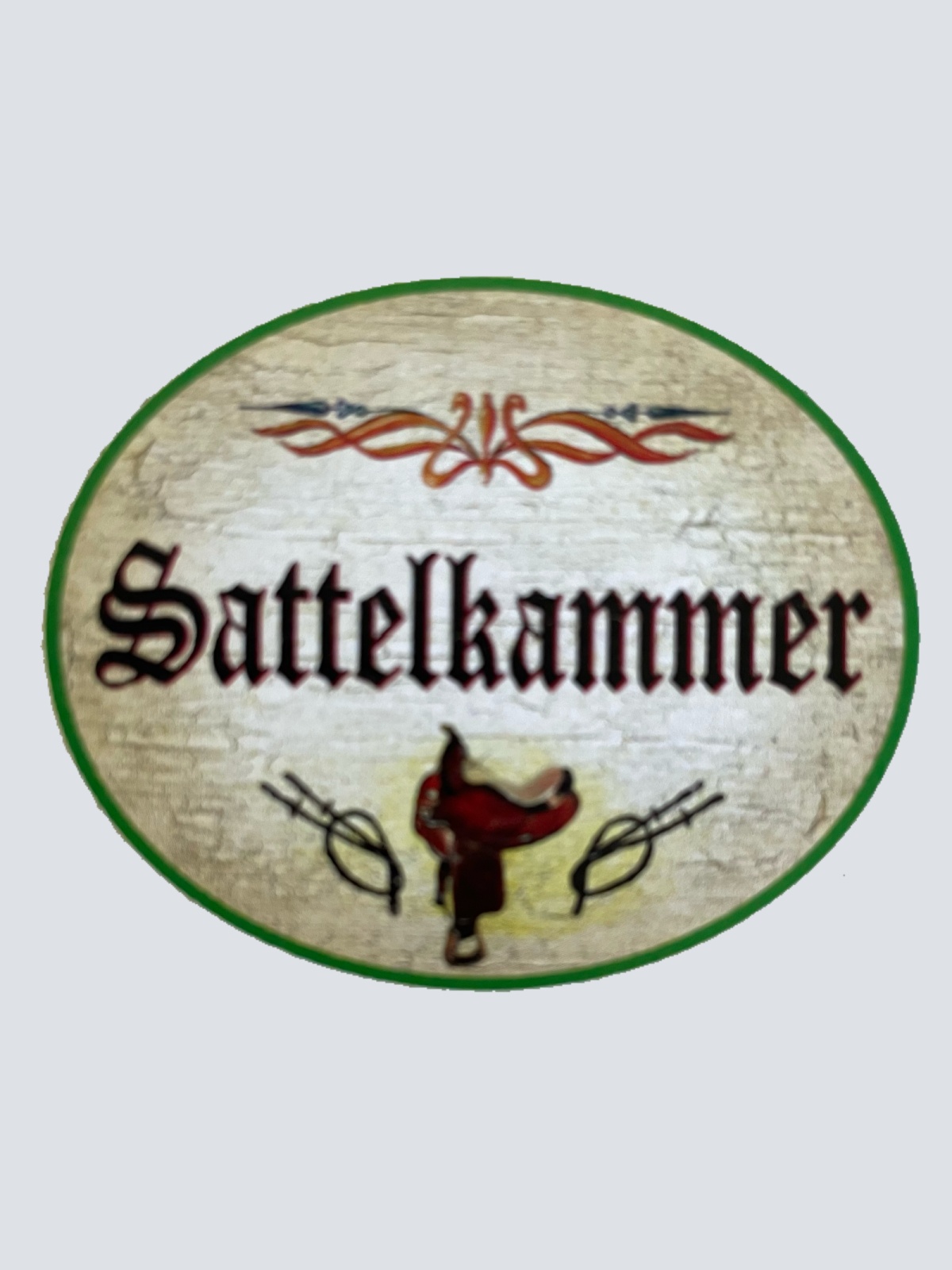 Nostalgie Holzschild Sattelkammer Pferde Sattel Reiten Reiter Pferd Schild