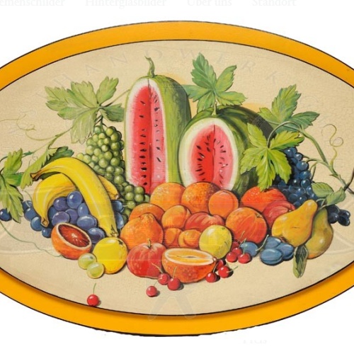 KuK Nostalgie Holzschild Obstmotiv