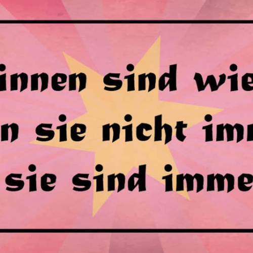 Schild Freundinnen Sind Wie Sterne Man Kann Sie Nicht Immer Sehen Aber Immer Da