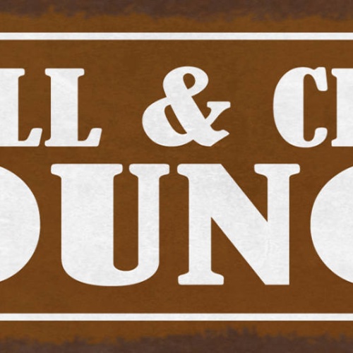 Schild Grill & Chill Lounge Grillen Griller Ausruhen Relaxen 27x10 Blech od.Holz