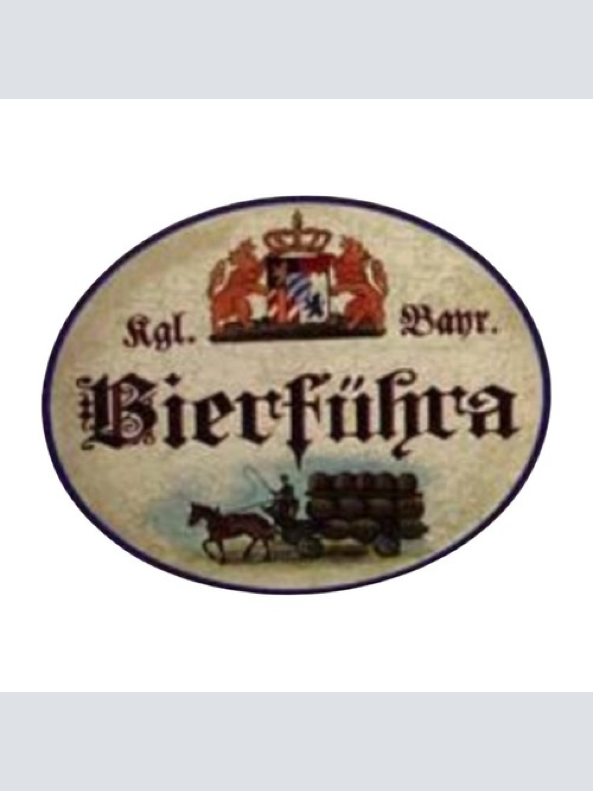Nostalgie Holzschild Bayern königlich bayerischer Bierführa Bierführer Schild