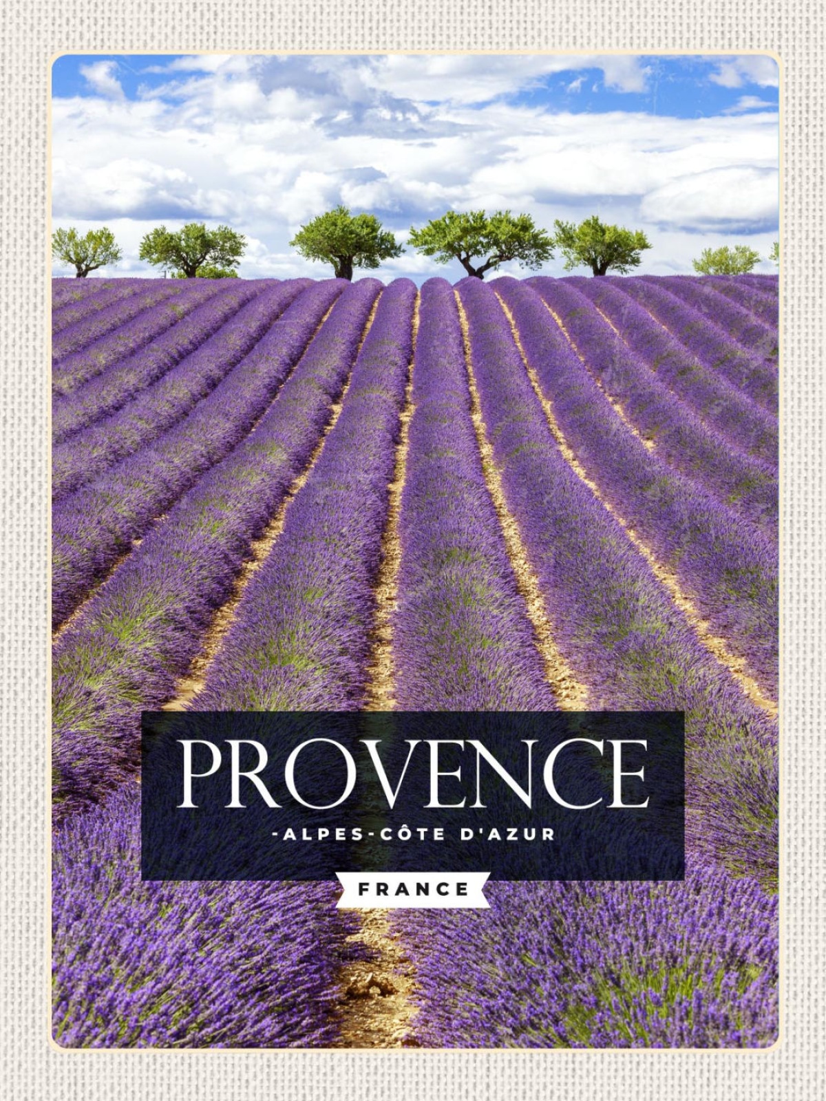 Schild Provence Alpes Côte d'Azur France Frankreich 12x18 20x30 30x40 Blech/Holz