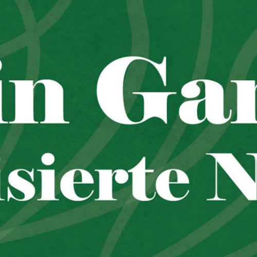 Schild Mein Garten Ist Frisierte Natur Rasen Pflanzen Gras 27 x 10 Blech od.Holz