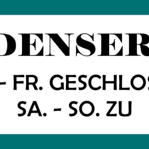 Schild Kunden Service Mo-Fr Geschlossen Sa-So Zu Geschäft 27 x 10 Blech od.Holz