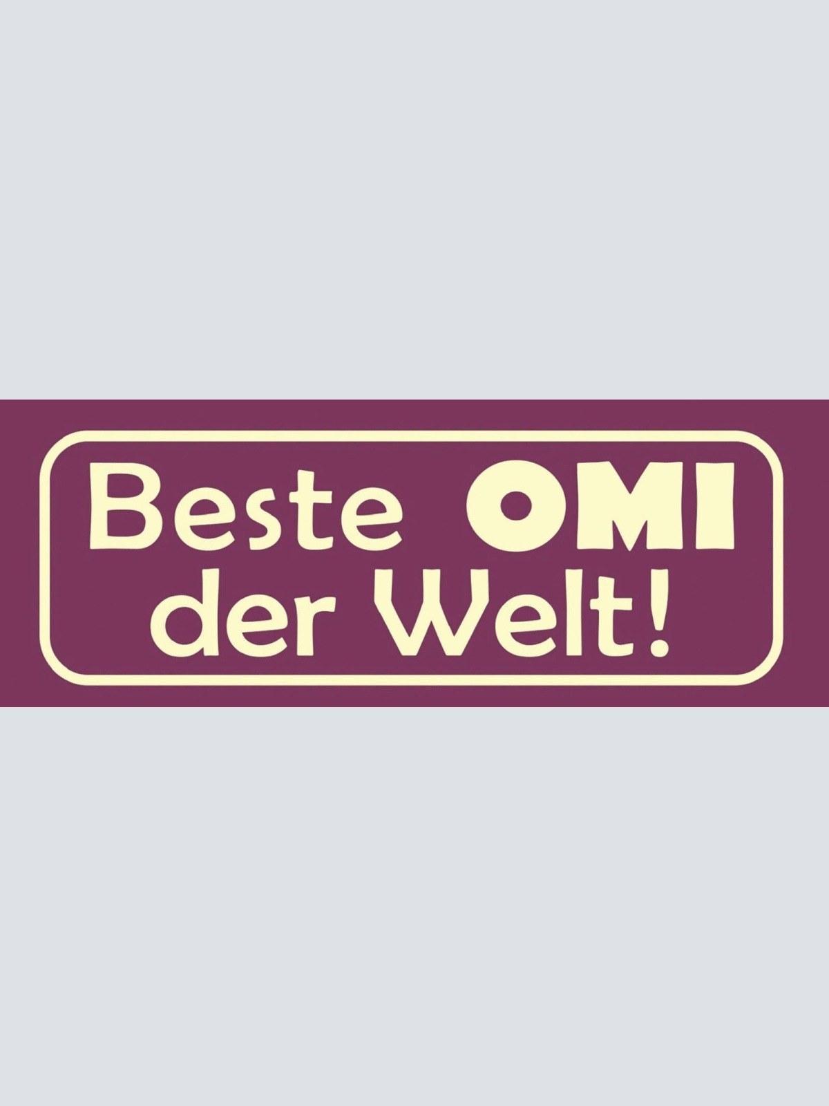 Schild Beste Omi Der Welt Großmutter Großeltern Familie Oma 27x10 Blech od. Holz