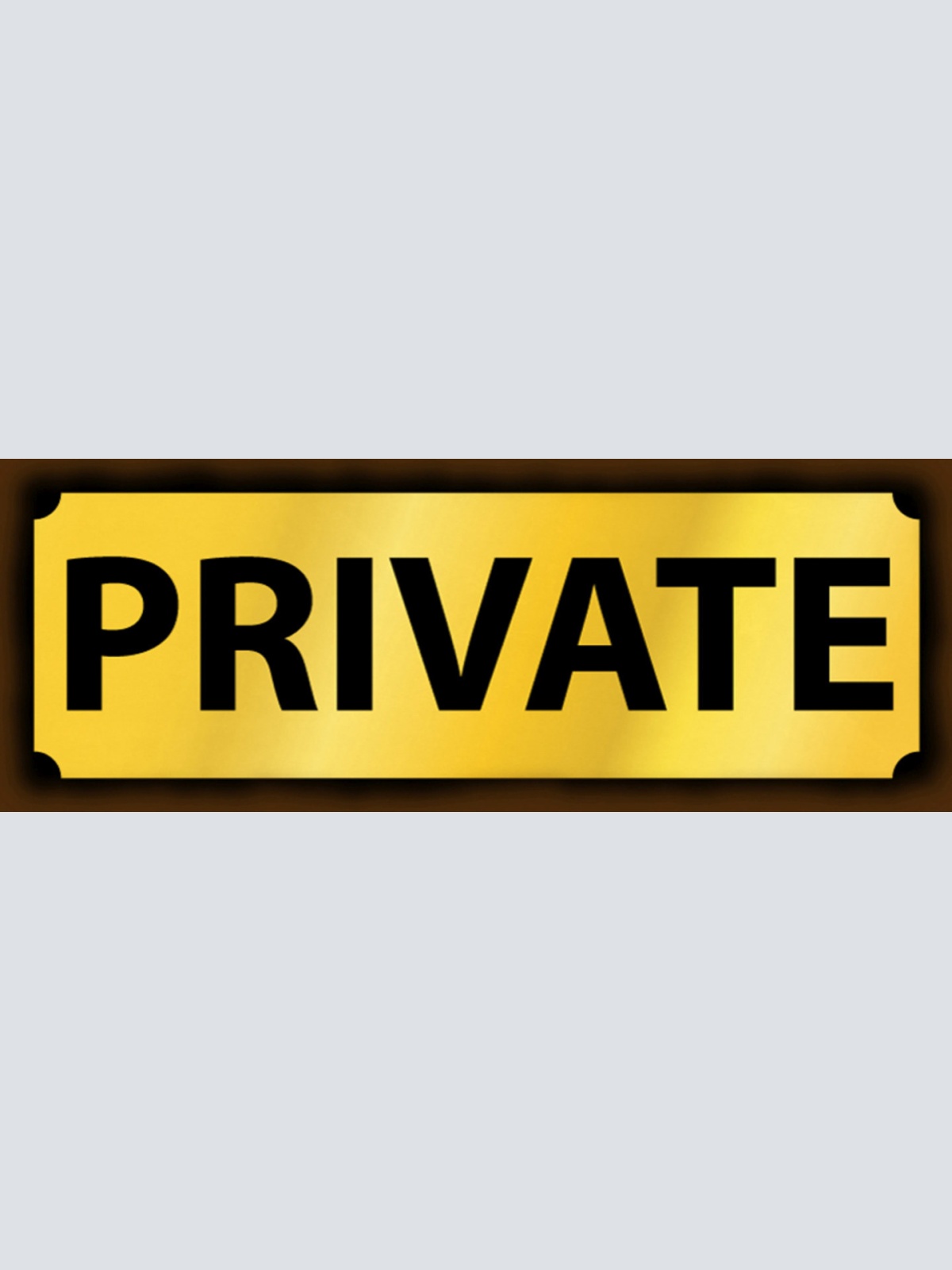 Schild Private Privat Grund Kein Zutritt Verbot Haus Wohnung 27x10 Blech od.Holz