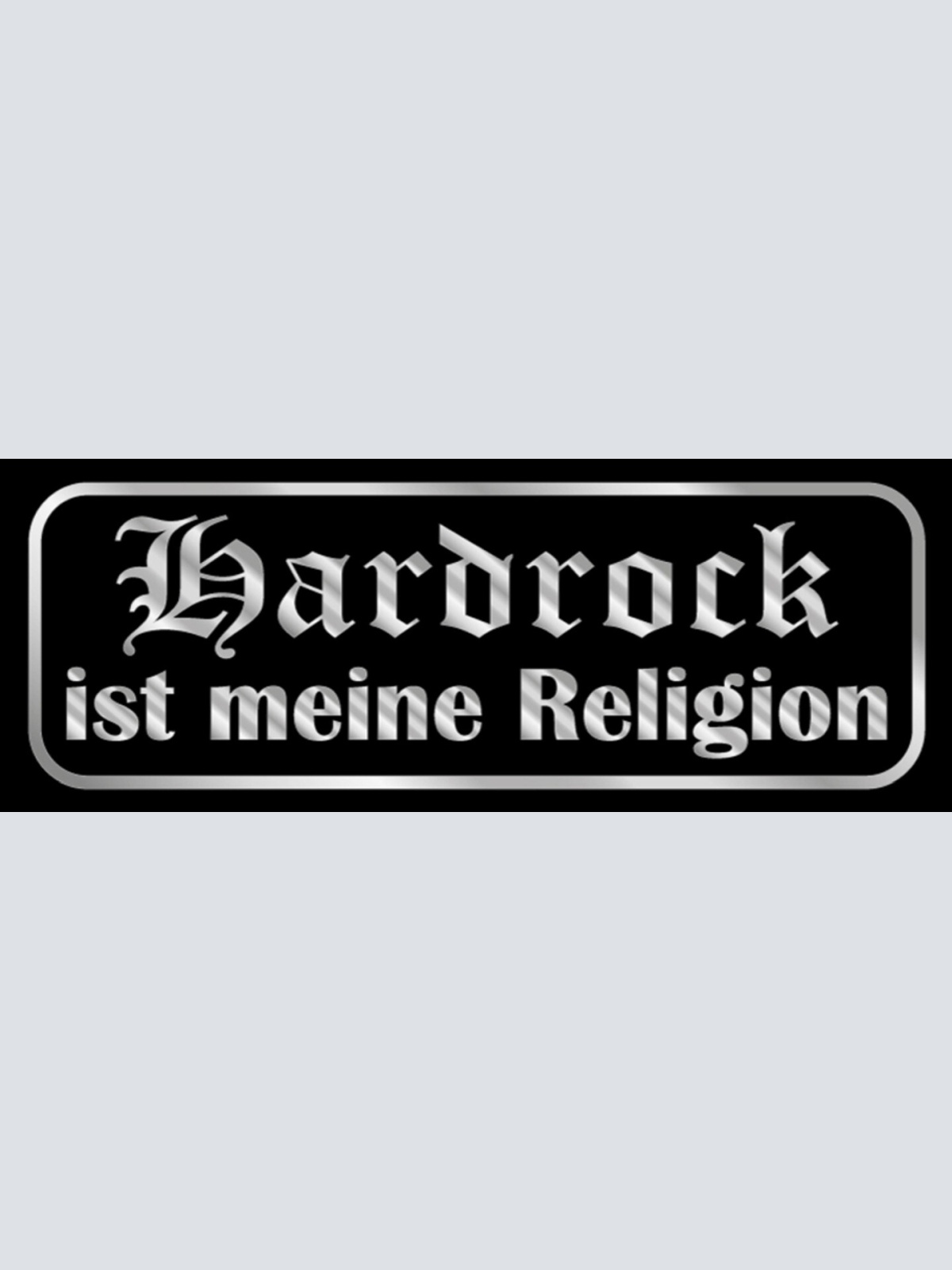 Schild Hardrock Ist Meine Religion Heavy Metal Bands Musik 27x10 Blech od.Holz