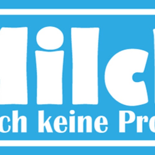 Schild Milch Löst Auch Keine Probleme Kuh Gesundheit 27x10 Blech od. Holz