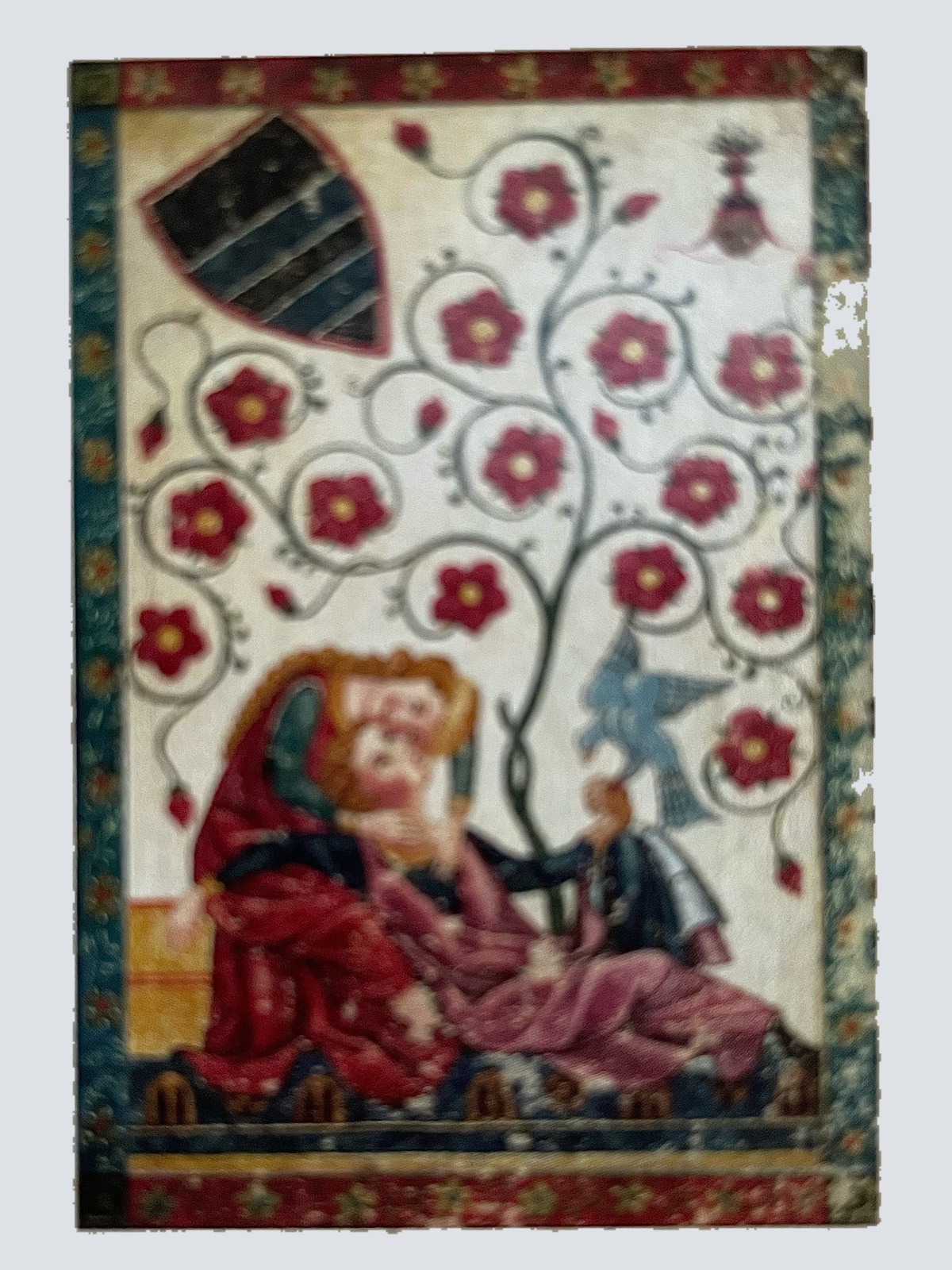 Nostalgie Holzschild Mittelalter Manesse Nr. 3 Schild