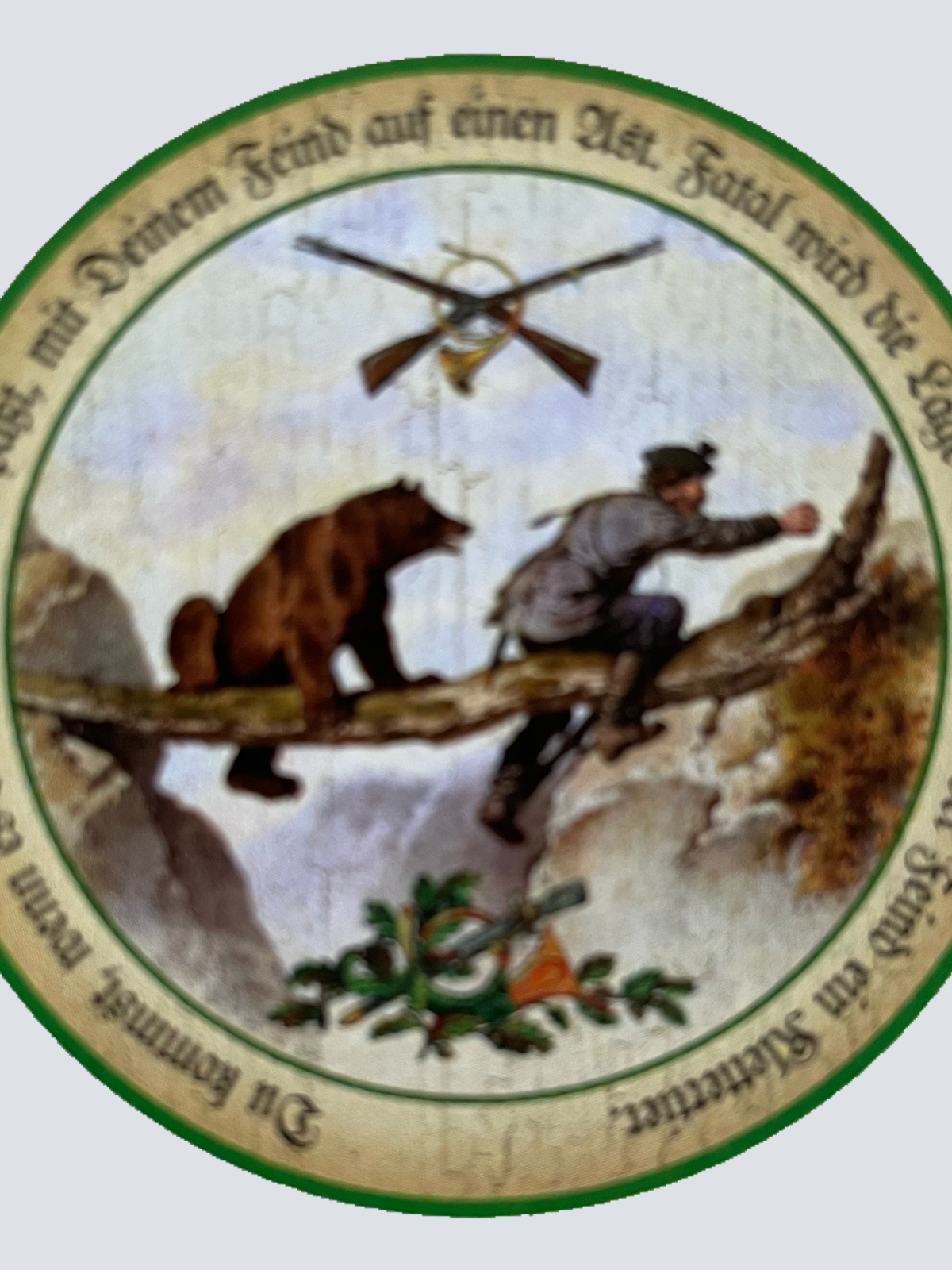 Nostalgie Holzschild Schützenscheibe Du Kommst Wenn Es Dem Schicksal Passt