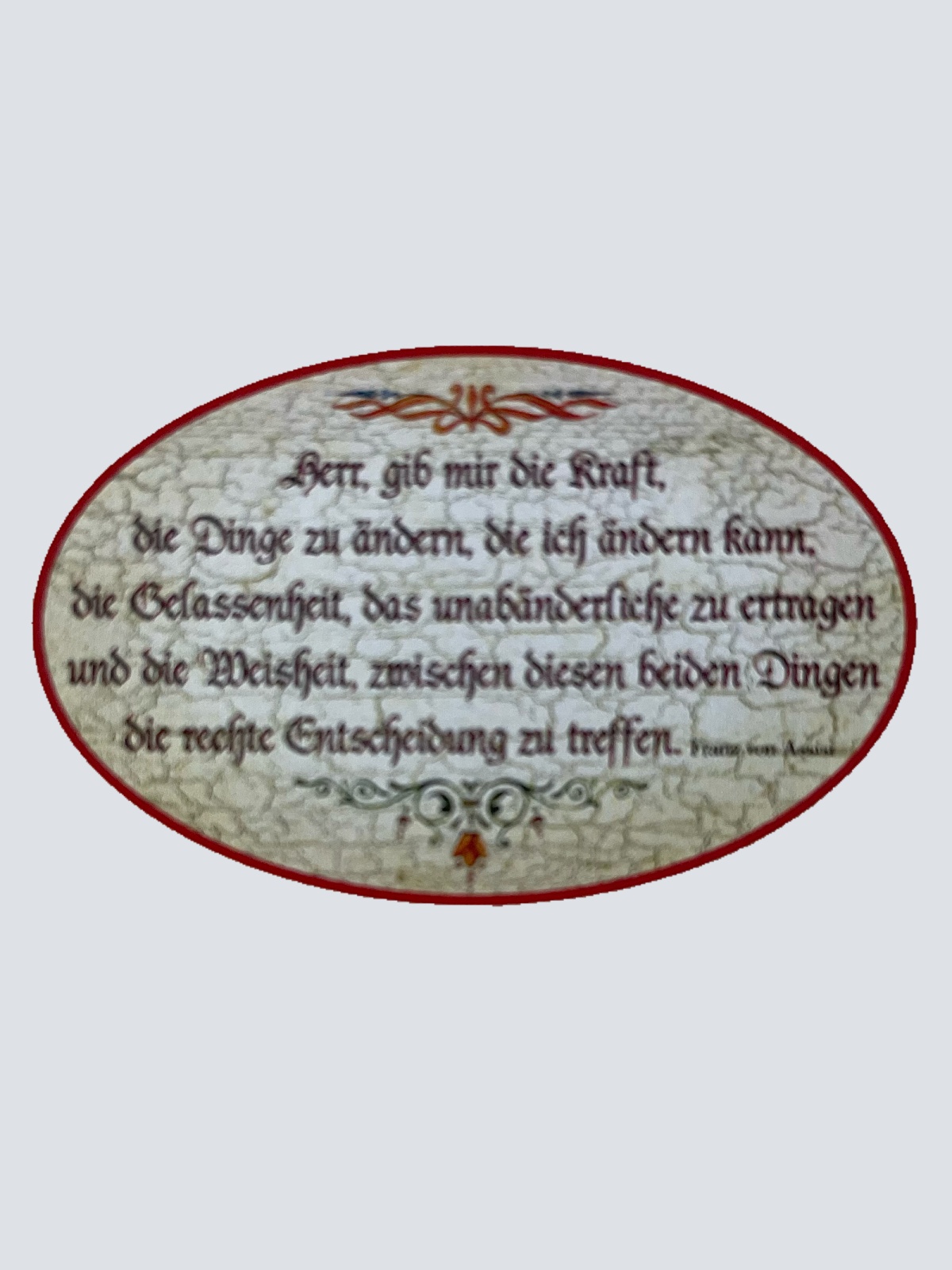 Nostalgie Holzschild Herr Gib Mir Die Kraft Dinge Zu Ändern Weisheit Schild