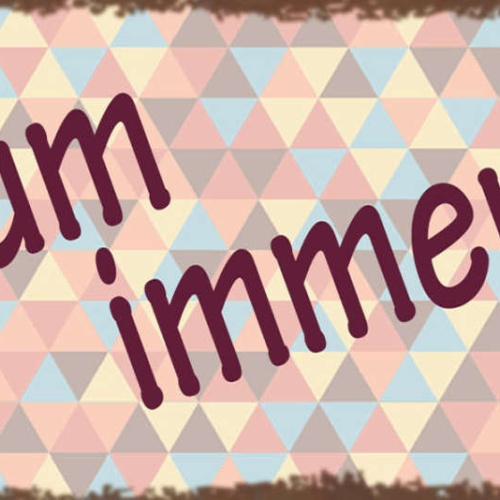 Schild Warum Immer Ich? Leben Pech Unglück Schuld Arbeit 27x10 Blech od.Holz