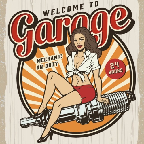 Schild Welcome To Garage Mechanic Werkstatt Auto 12x18 20x30 30x40 Blech/Holz