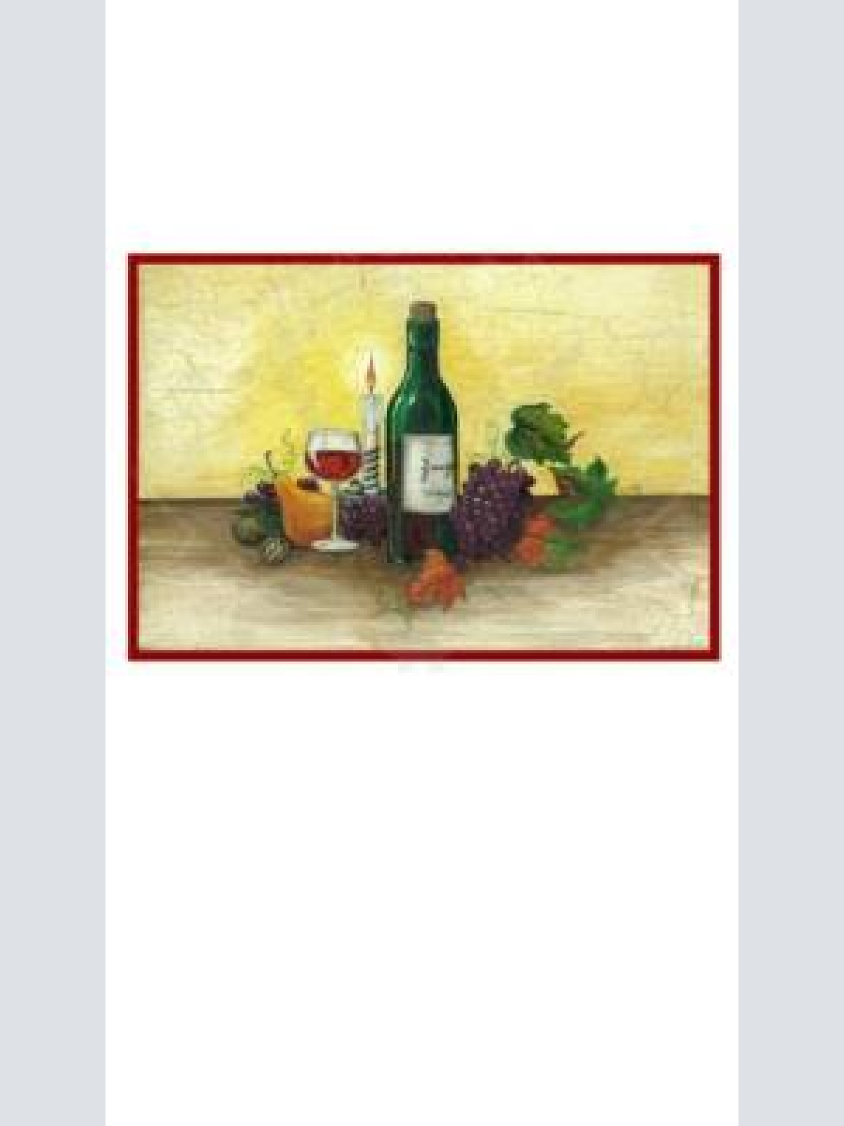 Kuk nostalgie holzschild "wein"