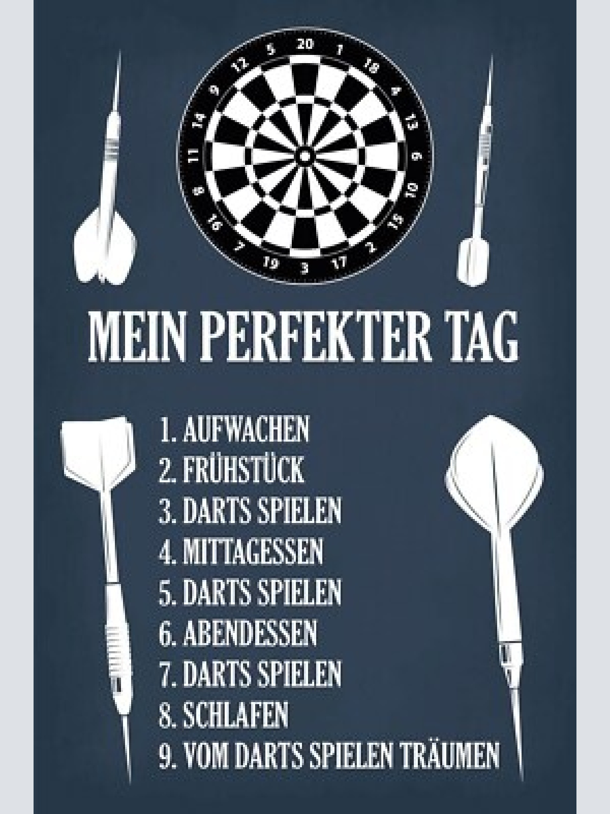 Nostalgie schild darts perfekter tag pfeil 12x18 / 20x30 / 30x40 blech od. holz