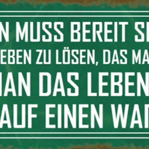 Schild Bereit Sein Sich Vom Leben Lösen Dass Man Geplant Hat Findet Was Wartet
