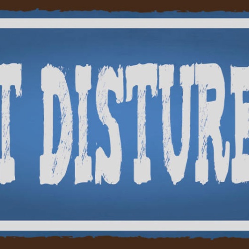 Schild Do Not Disturb Bitte Nicht Stören Videospiele Games 27x10 Blech od.Holz