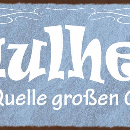 Schild Faulheit Ist Die Quelle Großen Geistes Faul Nichtstun 27x10 Blech od.Holz