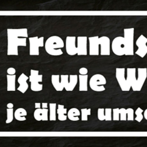 Schild Freundschaft Ist Wie Whiskey Je Älter Umso Besser 27x10 Blech od.Holz