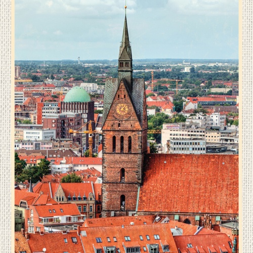 Schild Spruch Hannover Deutschland Marktkirche JW
