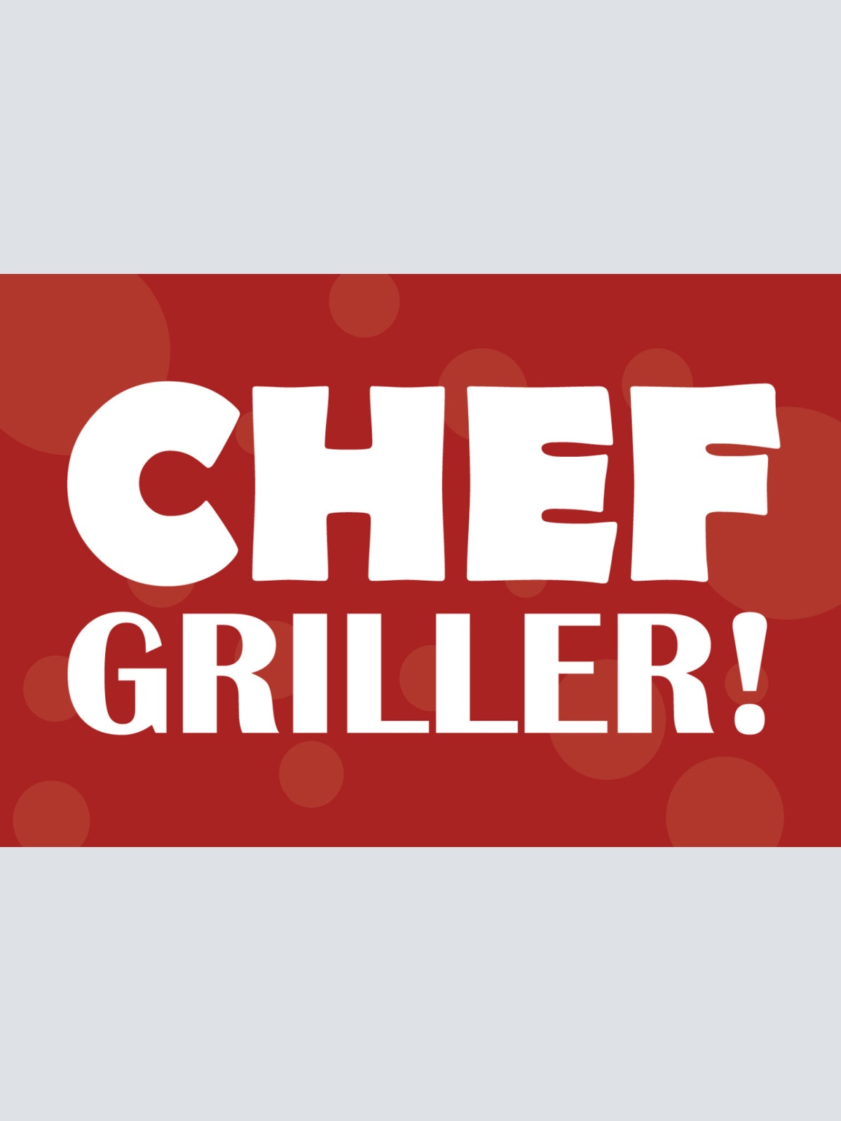 Schild Spruch Chef Griller Essen Männer JW