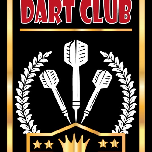 Schild Spruch Dart Club Sport JW