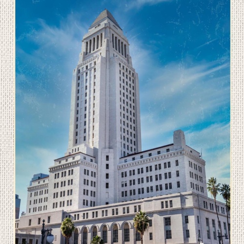 Schild Spruch Los Angeles USA Vereinigte Staaten von Amerika Gebäude JW