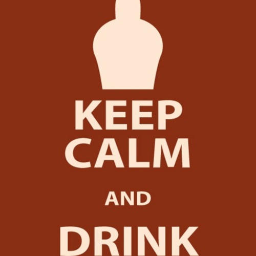 Schild Spruch Keep calm and drink whisky Ruhig bleiben Whisky trinken Alkohol JW