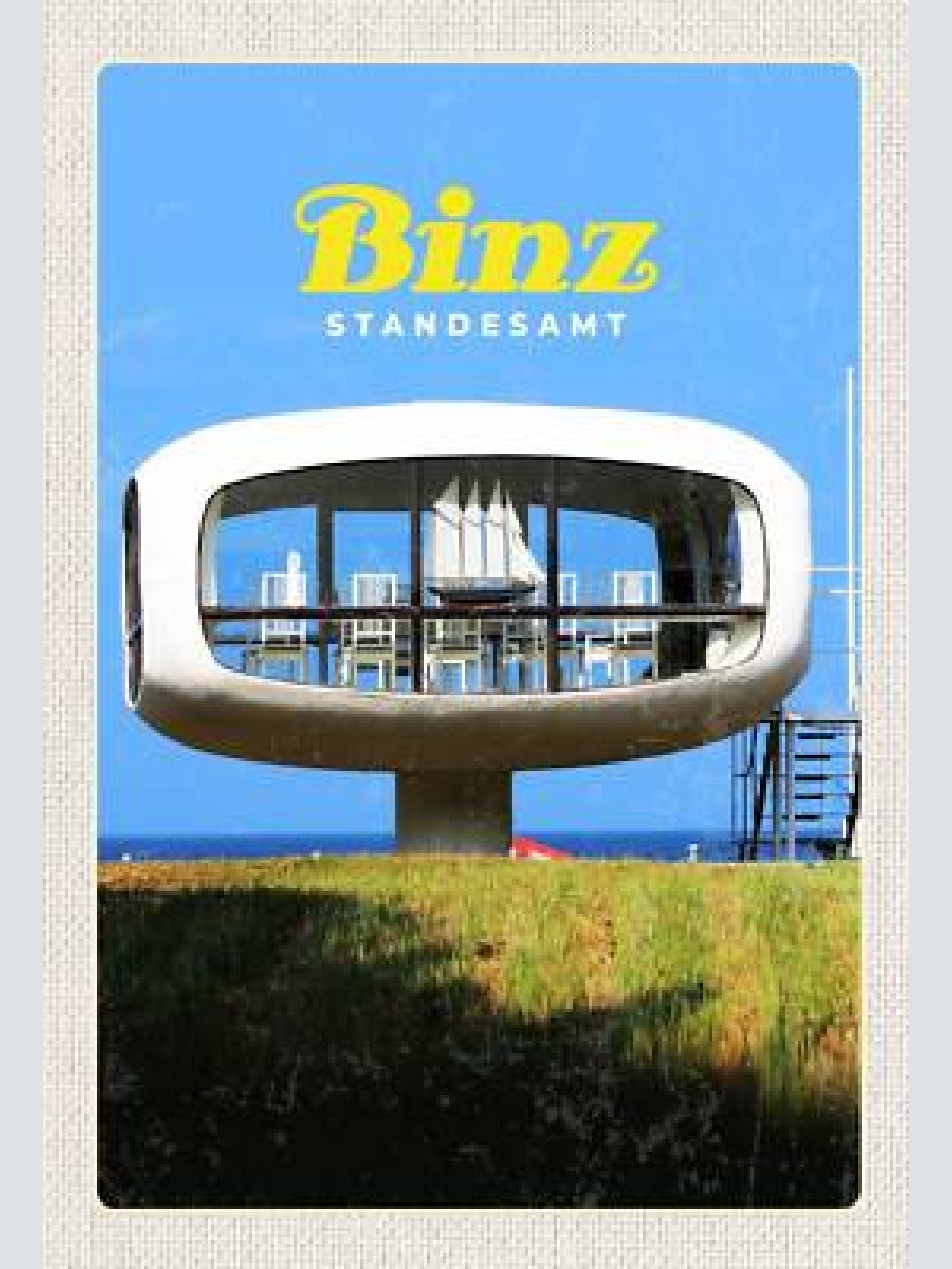 Schild spruch i love binz herz designhaus meer standesamt jw