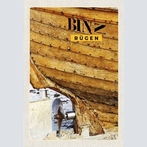 Schild spruch binz rügen deutschland schiff jw