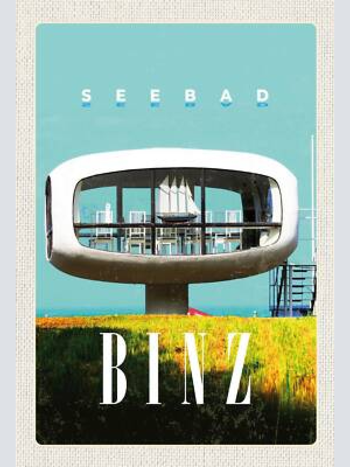 Schild spruch seebad binz designhaus jw