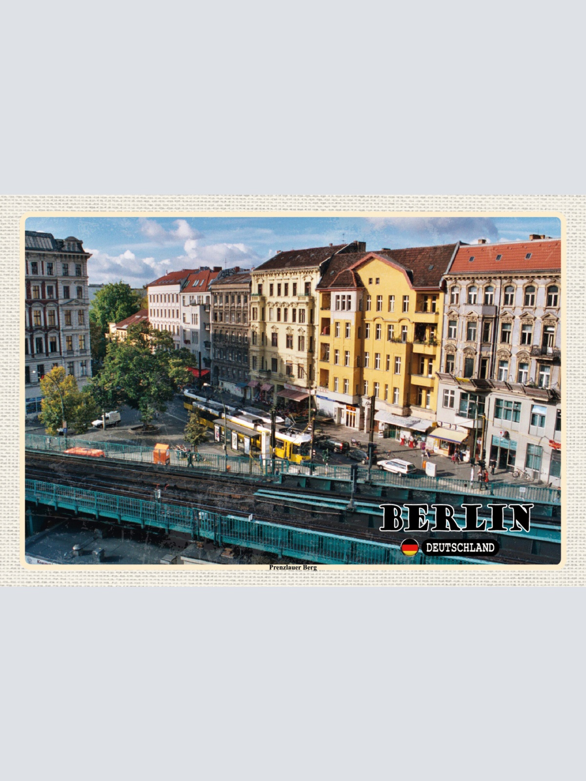 Schild Spruch Berlin Deutschland Prenzlauer Berg Platz JW