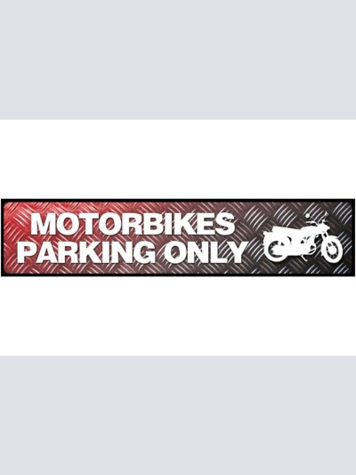 Schild motorbike parking motorrad parkplatz parken biker 46 x 10 blech od. holz